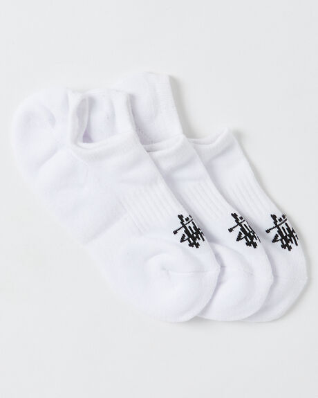 WHITE MENS ACCESSORIES STUSSY SOCKS + UNDERWEAR - ST791026WHT
