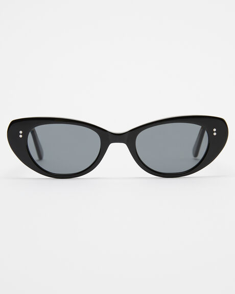 BLACK WOMENS ACCESSORIES STATUS ANXIETY SUNGLASSES - SA9661
