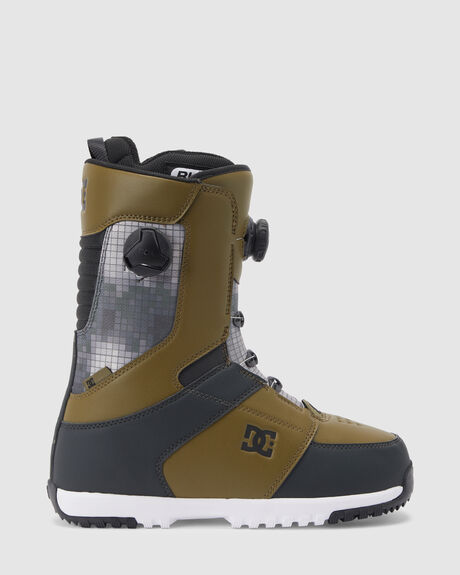 OLIVE MILITARY SNOW MENS DC SHOES SNOWBOARD BOOTS - ADYO100073-OLM