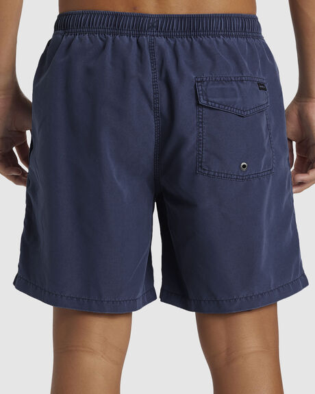 CROWN BLUE MENS CLOTHING QUIKSILVER BOARDSHORTS - AQYJV03151-BQY0