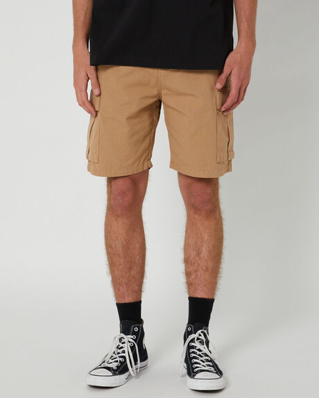 TAN MENS CLOTHING DEPACTUS SHORTS - DEMS23220TAN