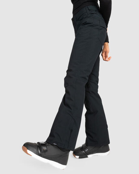 TRUE BLACK SNOW WOMENS ROXY SNOW PANTS - ERJTP03238-KVJ0
