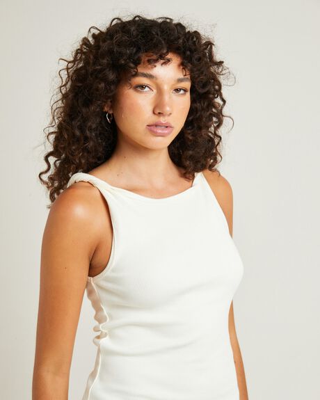 WHITE WOMENS CLOTHING NEUW TOPS - GPW0000053-BEI-XS
