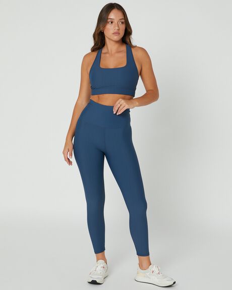 BLUE WOMENS ACTIVEWEAR DK ACTIVE LEGGINGS + PANTS - DK11-018-BLU-XS