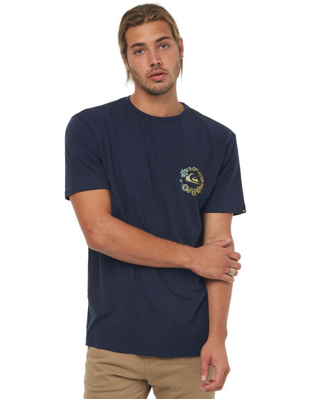 NAVY BLAZER MENS CLOTHING QUIKSILVER GRAPHIC TEES - EQYZT04787BYJ0