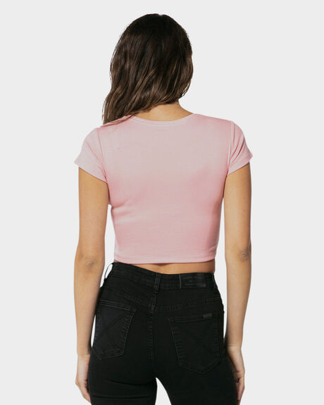 PINK WOMENS CLOTHING ONEBYONE TEES - OBO-966-S