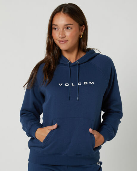VINTAGE NAVY WOMENS CLOTHING VOLCOM HOODIES - B3102370-VNY
