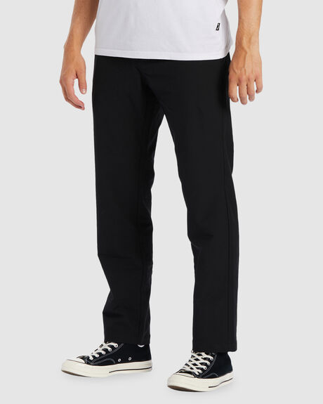 BLACK MENS CLOTHING BILLABONG PANTS - ABYNP00147-BLK