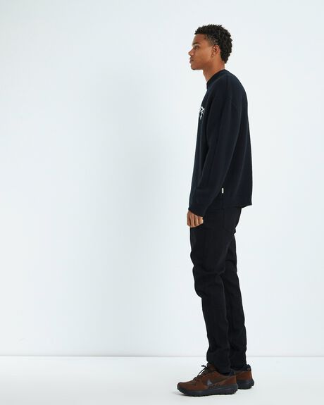 BLACK MENS CLOTHING INSIGHT KNITS + CARDIGANS - 52426800026