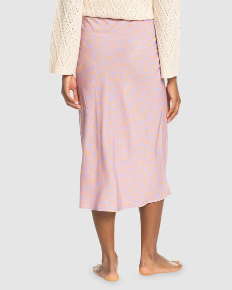 ORANGE HAWAIIAN HEAT WOMENS CLOTHING ROXY SKIRTS - ERJWK03140-NGZ4