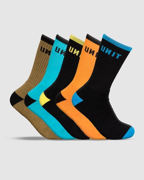 MULTI MENS ACCESSORIES UNIT SOCKS + UNDERWEAR - 212133002-MUL