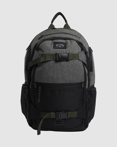 DARK GREY HEATHER MENS ACCESSORIES BILLABONG BACKPACKS + BAGS - UBYBP00150-DGR