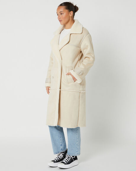 NATURAL WOMENS CLOTHING ALL ABOUT EVE COATS + JACKETS - 6419013NAT