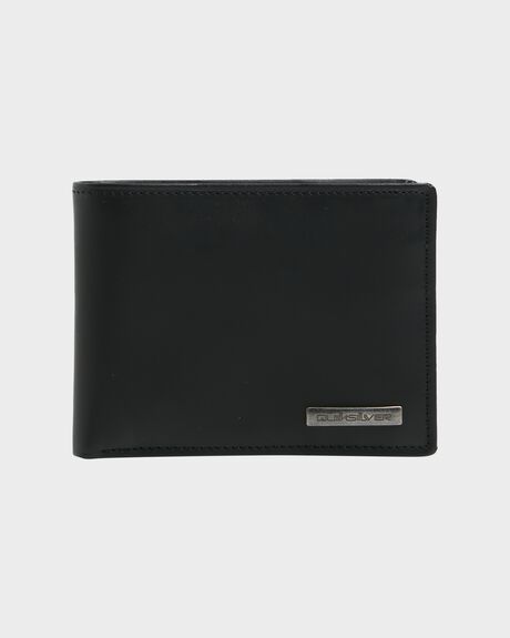 BLACK MENS ACCESSORIES QUIKSILVER WALLETS - EQYAA03960-KVJ0