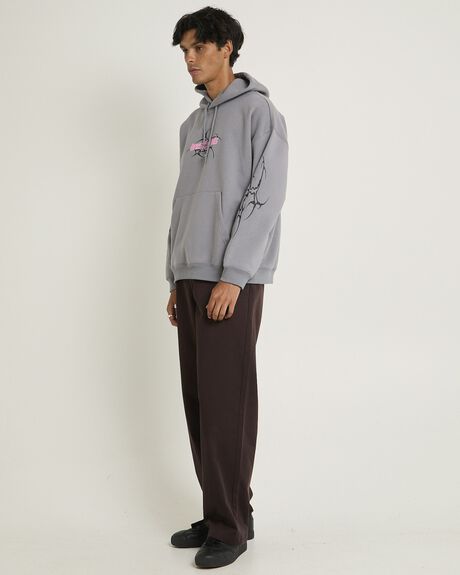 GREY MENS CLOTHING INSIGHT HOODIES - INMW25897-GRY-S