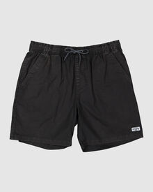 Billabong Mario Stretch Elastic Shorts Black SurfStitch