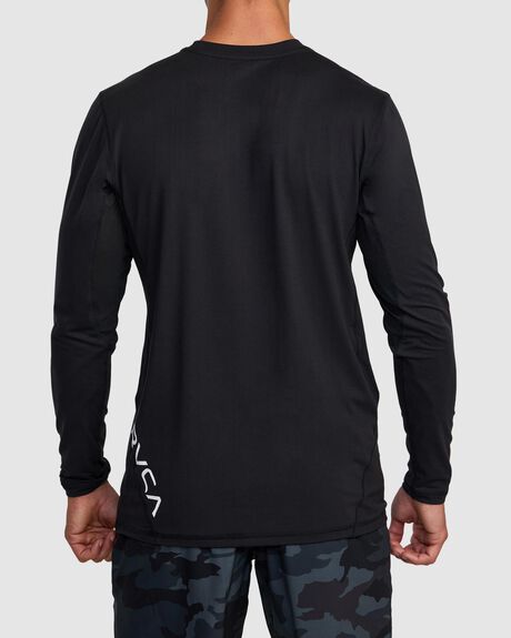 BLACK MENS CLOTHING RVCA SPORTSWEAR - V9011RSV-BLK