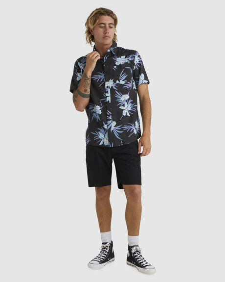 TARMAC NEW BLOOM MENS CLOTHING QUIKSILVER SHIRTS - EQYWT04440-KTA6