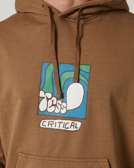 BROWN MENS CLOTHING THE CRITICAL SLIDE SOCIETY HOODIES - FC24044-CIN