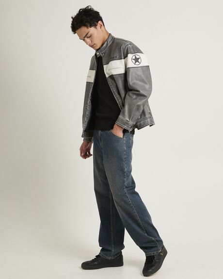 BLACK MENS CLOTHING INSIGHT COATS + JACKETS - INMW25839-BLK-S