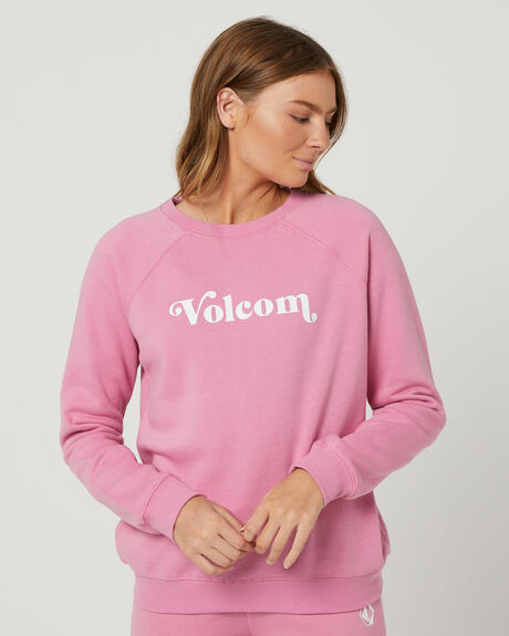 PINK WOMENS CLOTHING VOLCOM JUMPERS - B4612075PNK