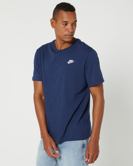 MIDNIGHT NAVY MENS CLOTHING NIKE GRAPHIC TEES - AR4997410