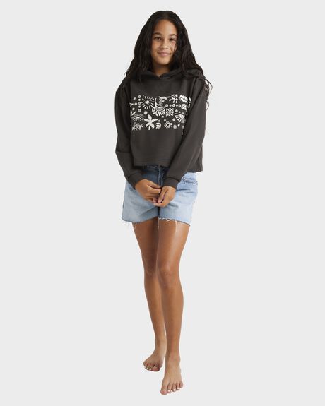 OFF BLACK KIDS YOUTH GIRLS BILLABONG JUMPERS + HOODIES - UBGFT00114-OFB