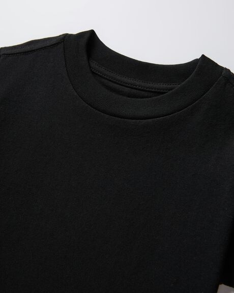 BLACK KIDS BOYS GENERAL PANTS CO. BASICS T-SHIRTS + SINGLETS - 1000104738-BLK-2-3