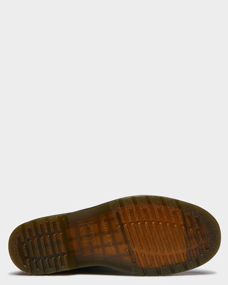 DARK BROWN CRAZY HORSE MENS FOOTWEAR DR. MARTENS BOOTS - 11822203