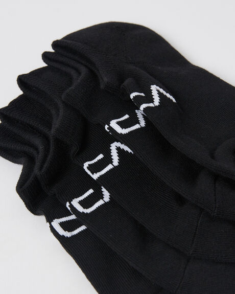 BLACK MENS ACCESSORIES RVCA SOCKS + UNDERWEAR - UVYAA00112BLK