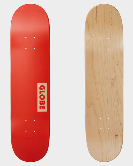 RED SKATE HARDWARE GLOBE DECKS - 10025351RED