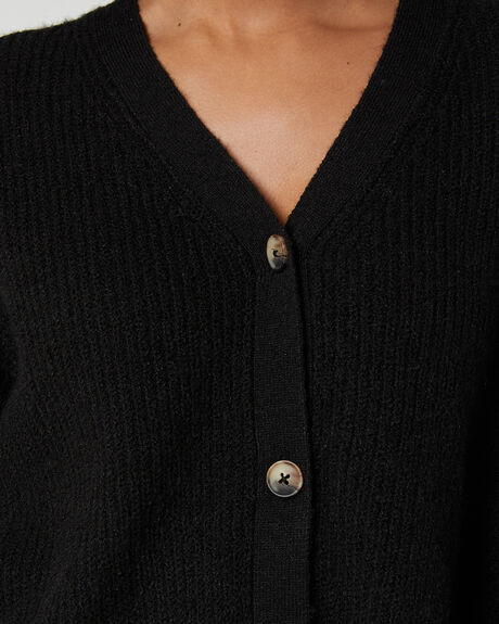 BLACK WOMENS CLOTHING ALL ABOUT EVE KNITS + CARDIGANS - 6437017.BLK