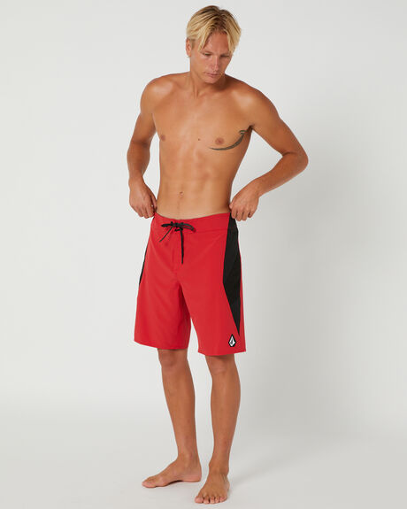 RED MENS CLOTHING VOLCOM BOARDSHORTS - A0812301RED