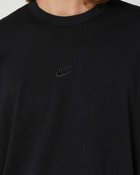 Nike Mens Nsw Premium Essential Ss Tee - Black | SurfStitch