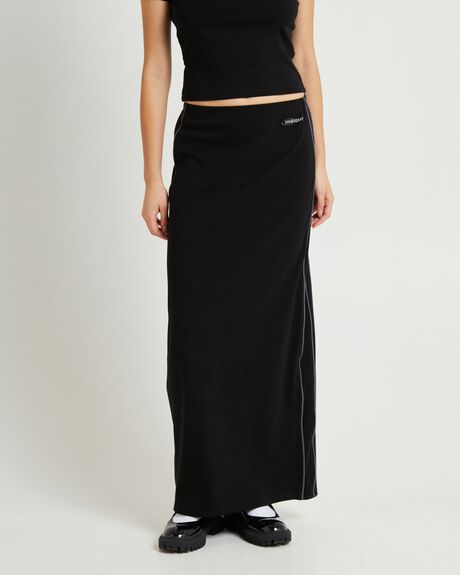 PITCH BLACK WOMENS CLOTHING INSIGHT SKIRTS - INWW24351-BLK-XXS