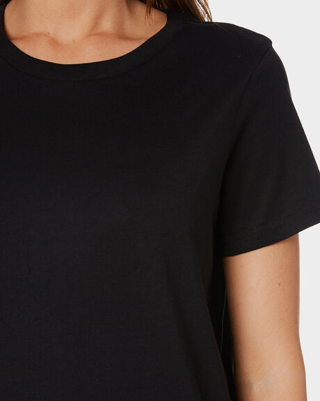 BLACK WOMENS CLOTHING AS COLOUR TEES - 4001BLACK
