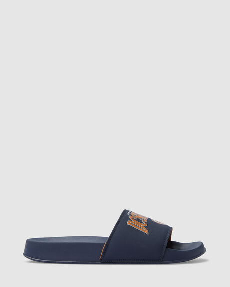NAVY CAMEL MENS FOOTWEAR DC SHOES SLIDES + THONGS - ADYL100043-NC2
