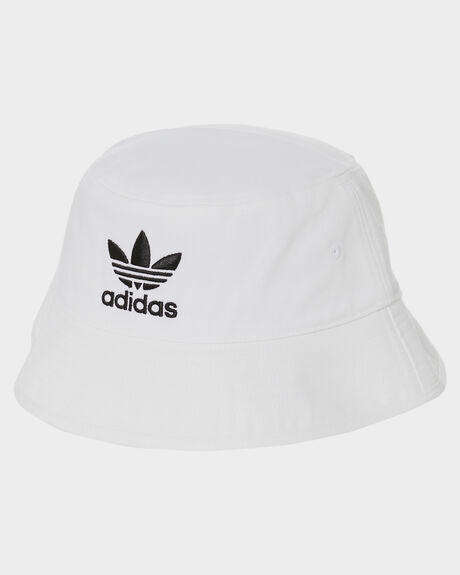 WHITE MENS ACCESSORIES ADIDAS HEADWEAR - FQ4641WHT