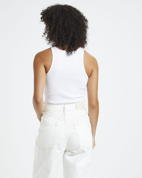 WHITE WOMENS CLOTHING GENERAL PANTS CO. BASICS SINGLETS - 38873500023