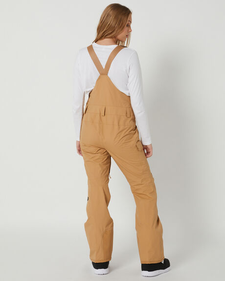ALMOND BUTTER SNOW WOMENS THE NORTH FACE SNOW PANTS - NF0A5GM4I0J