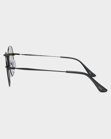 MATTE BLACK WOMENS ACCESSORIES LIIVE VISION SUNGLASSES - L0649BMBLK