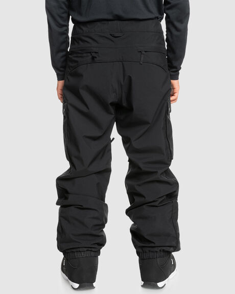 TRUE BLACK SNOW MENS QUIKSILVER SNOW PANTS - EQYTP03215-KVJ0