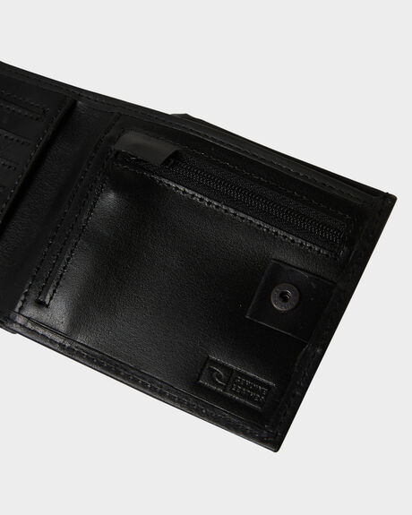 BLACK MENS ACCESSORIES RIP CURL WALLETS - BWLRP90090