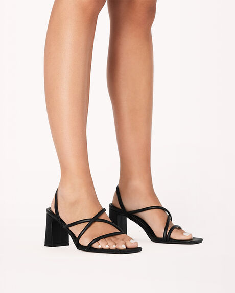BLACK WOMENS FOOTWEAR BILLINI HEELS - H2296-BLK
