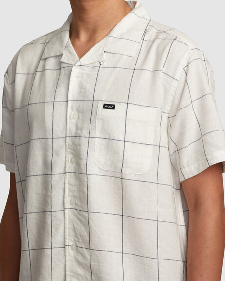 NATURAL MENS CLOTHING RVCA SHIRTS - AVYWT00382-NAT