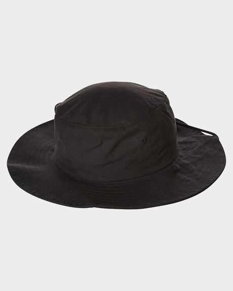 BLACK MENS ACCESSORIES QUIKSILVER HEADWEAR - AQYHA03314KVJ0