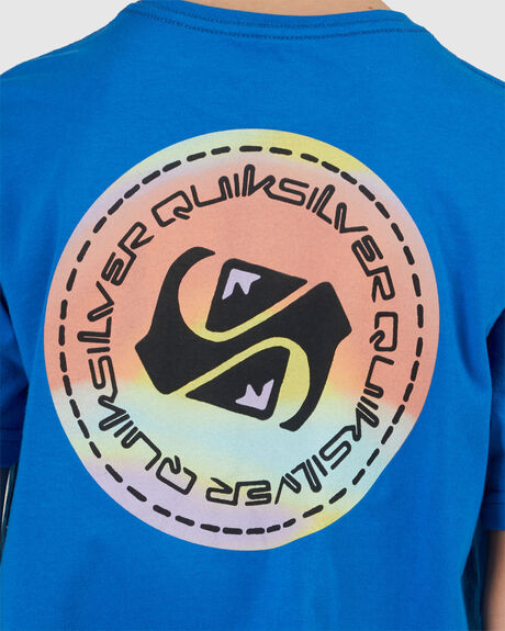 SNORKEL BLUE KIDS BOYS QUIKSILVER TOPS - UQBZT03323-BRT0