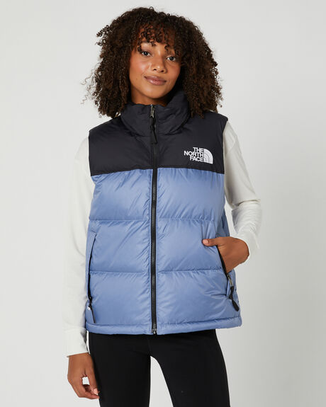 FOLK BLUE WOMENS CLOTHING THE NORTH FACE JACKETS - NF0A3XEP73A