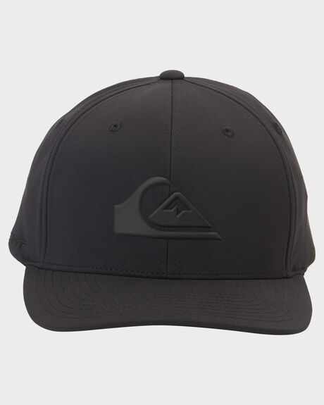 TRUE BLACK MENS ACCESSORIES QUIKSILVER HEADWEAR - AQYHA04614-KVJ3