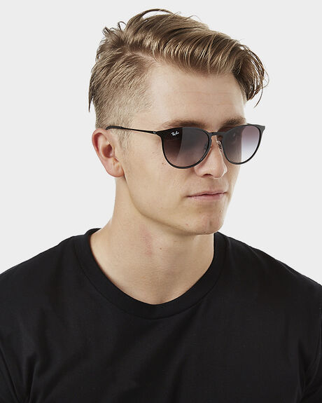 BLACK GRAY GRADIENT MENS ACCESSORIES RAY-BAN SUNGLASSES - 0RB3539540028G
